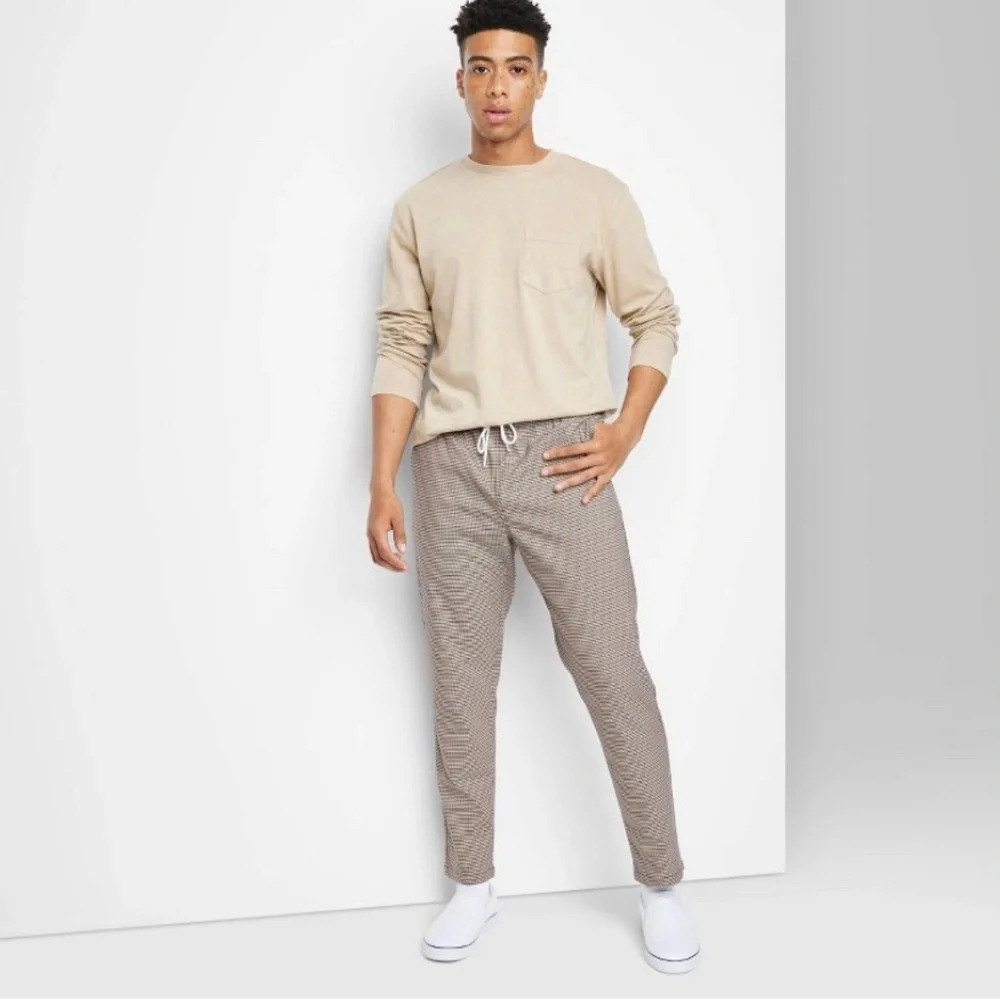 Adult Taper Woven Joggers - Original Use Brown XL